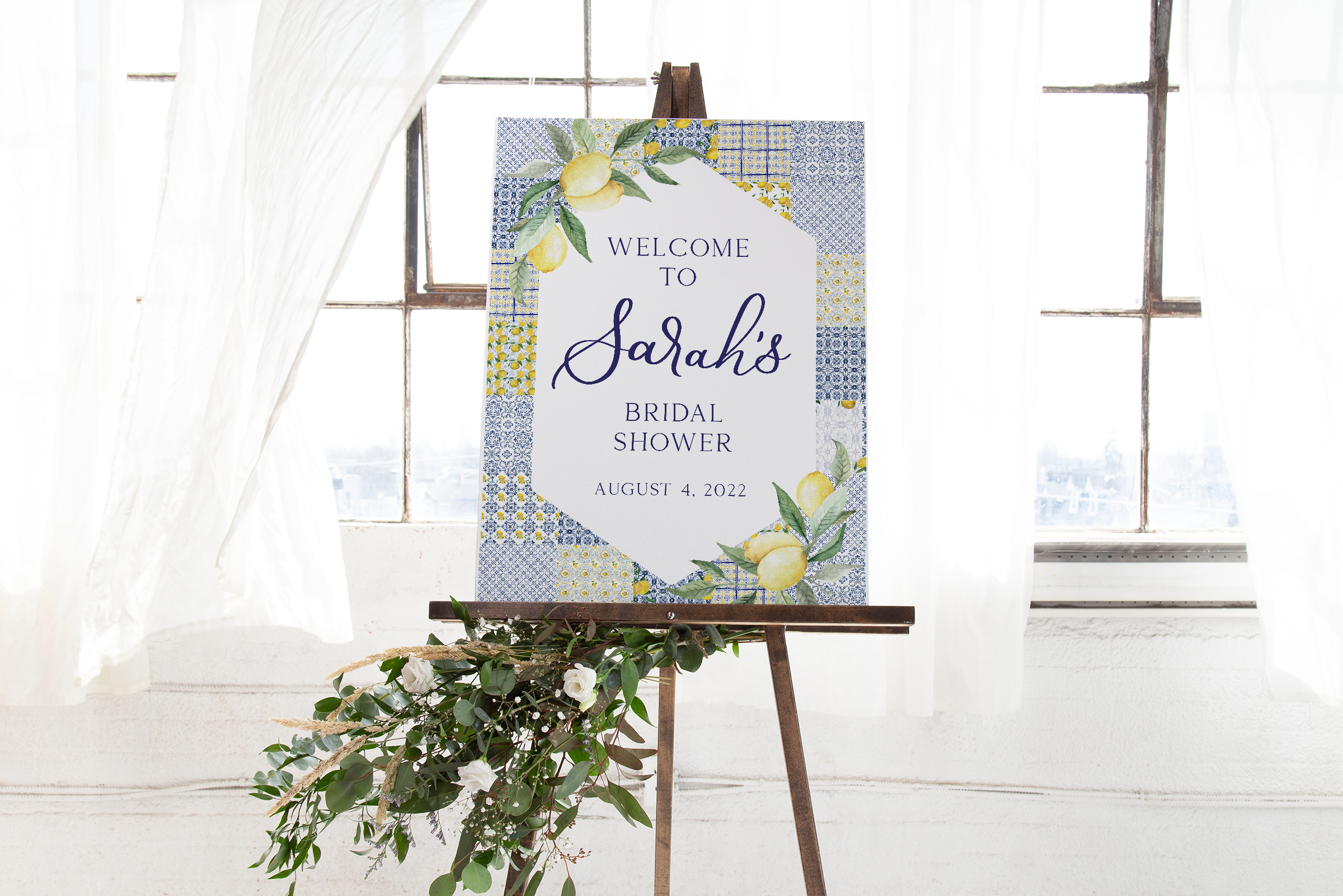 Semi Custom Bridal Shower Signage