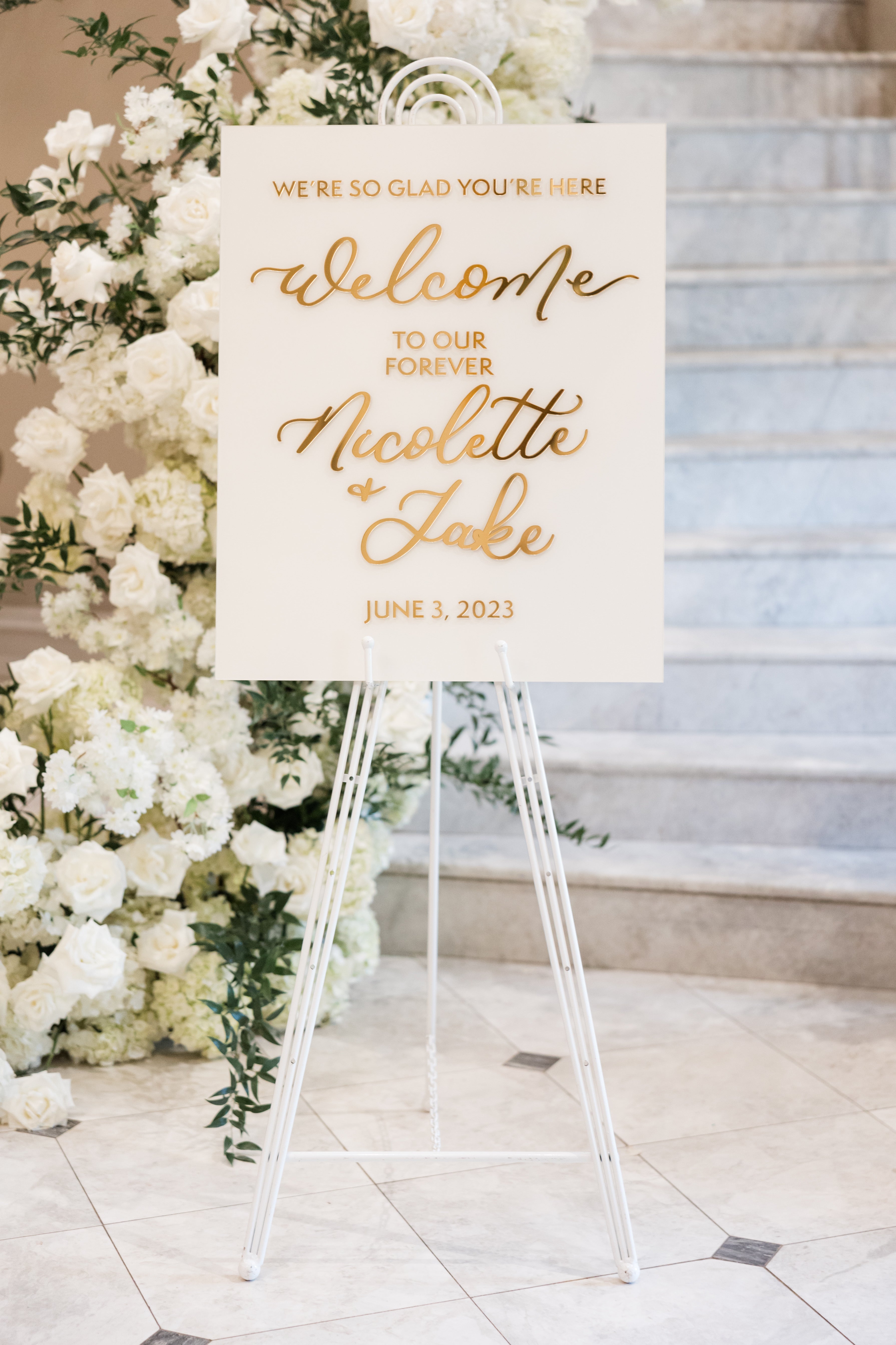Semi-Custom Wedding Signage
