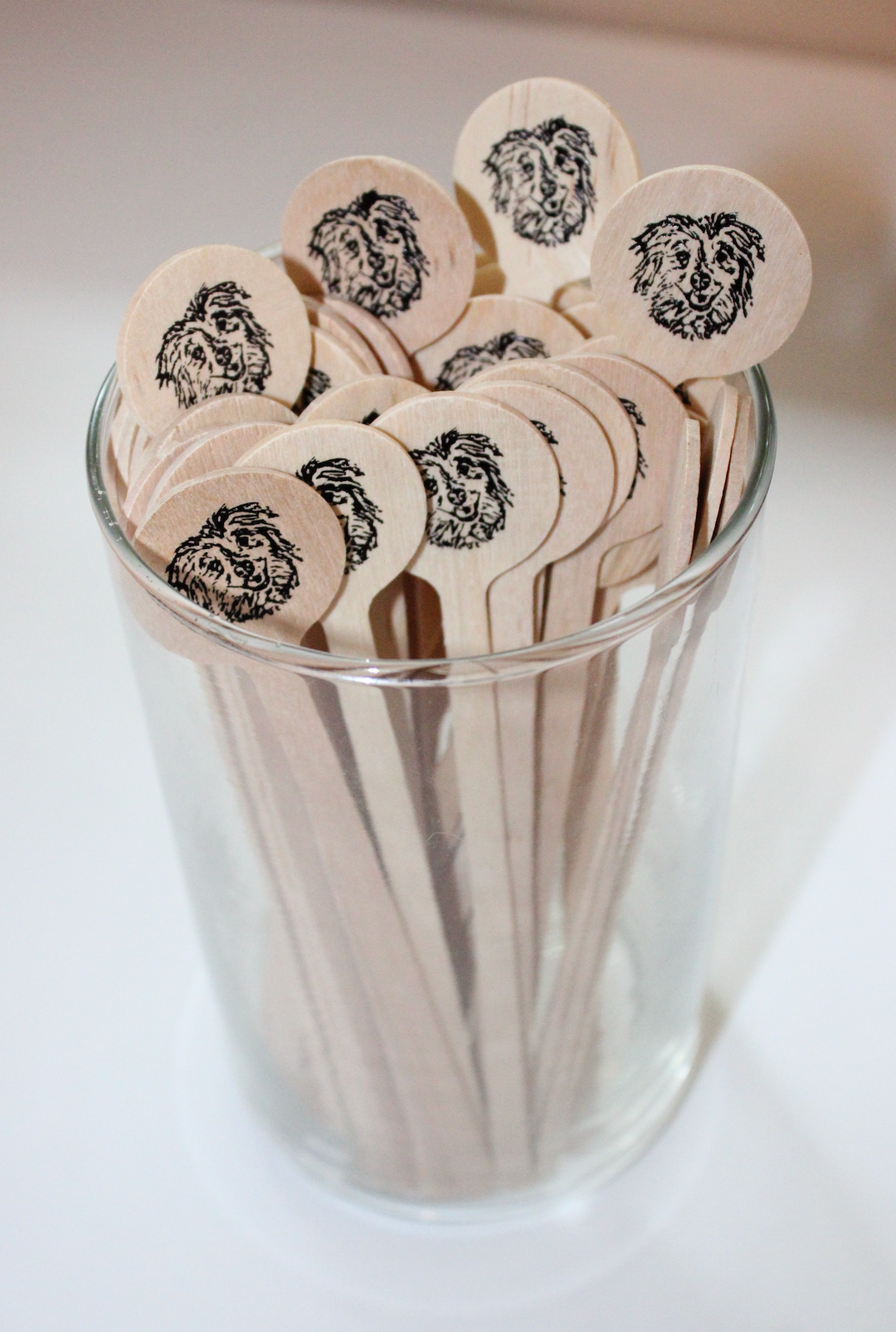 Custom Foil Wooden Drink Stirrers