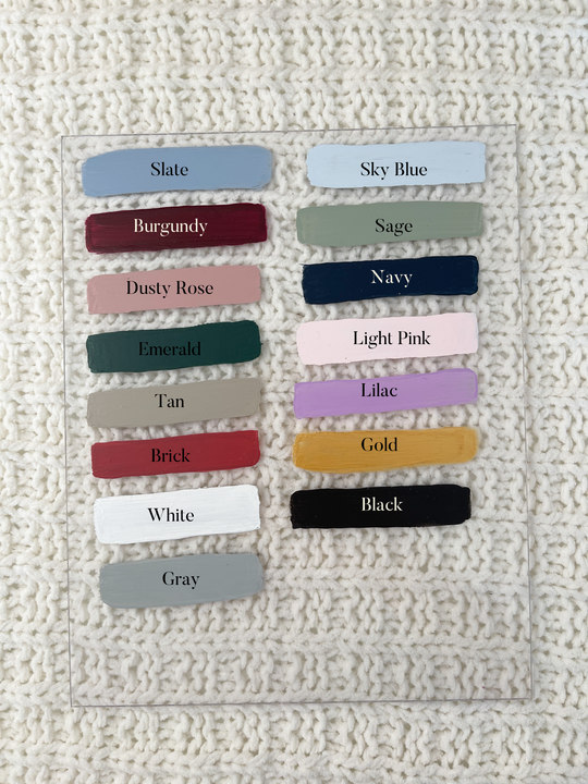 Vertical Custom Acrylic Welcome Sign