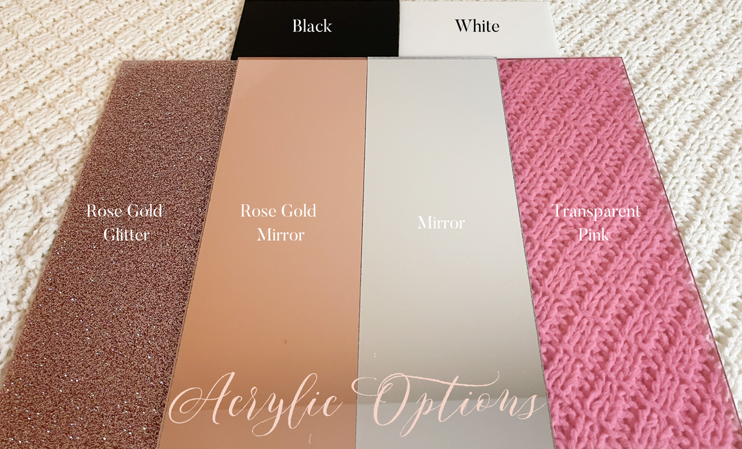 Custom Monogram Cake Topper