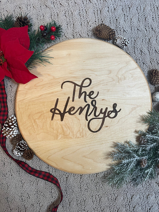 Engraved Lazy Susan (All Designs)