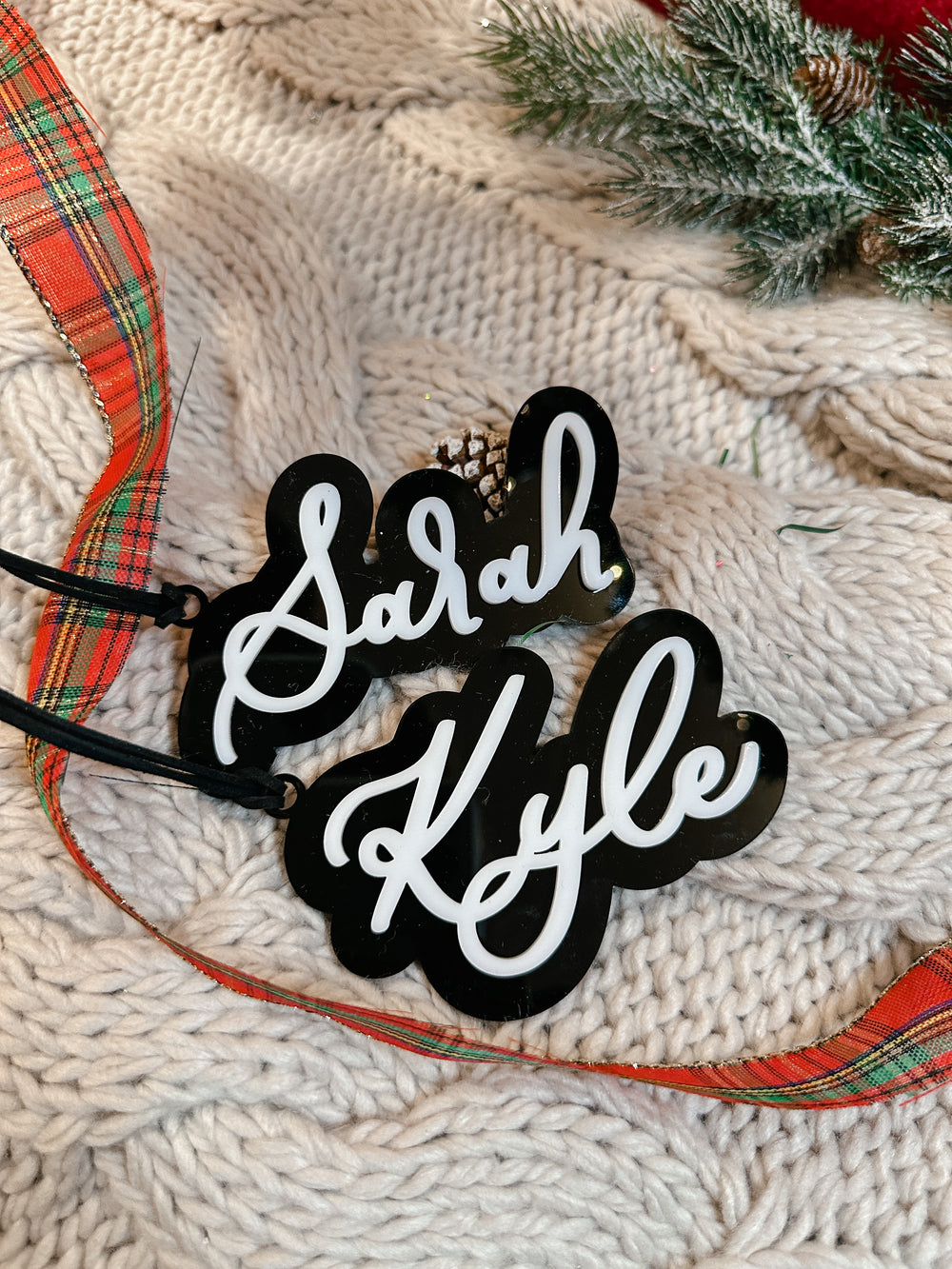 Laser Cut Stocking Tags