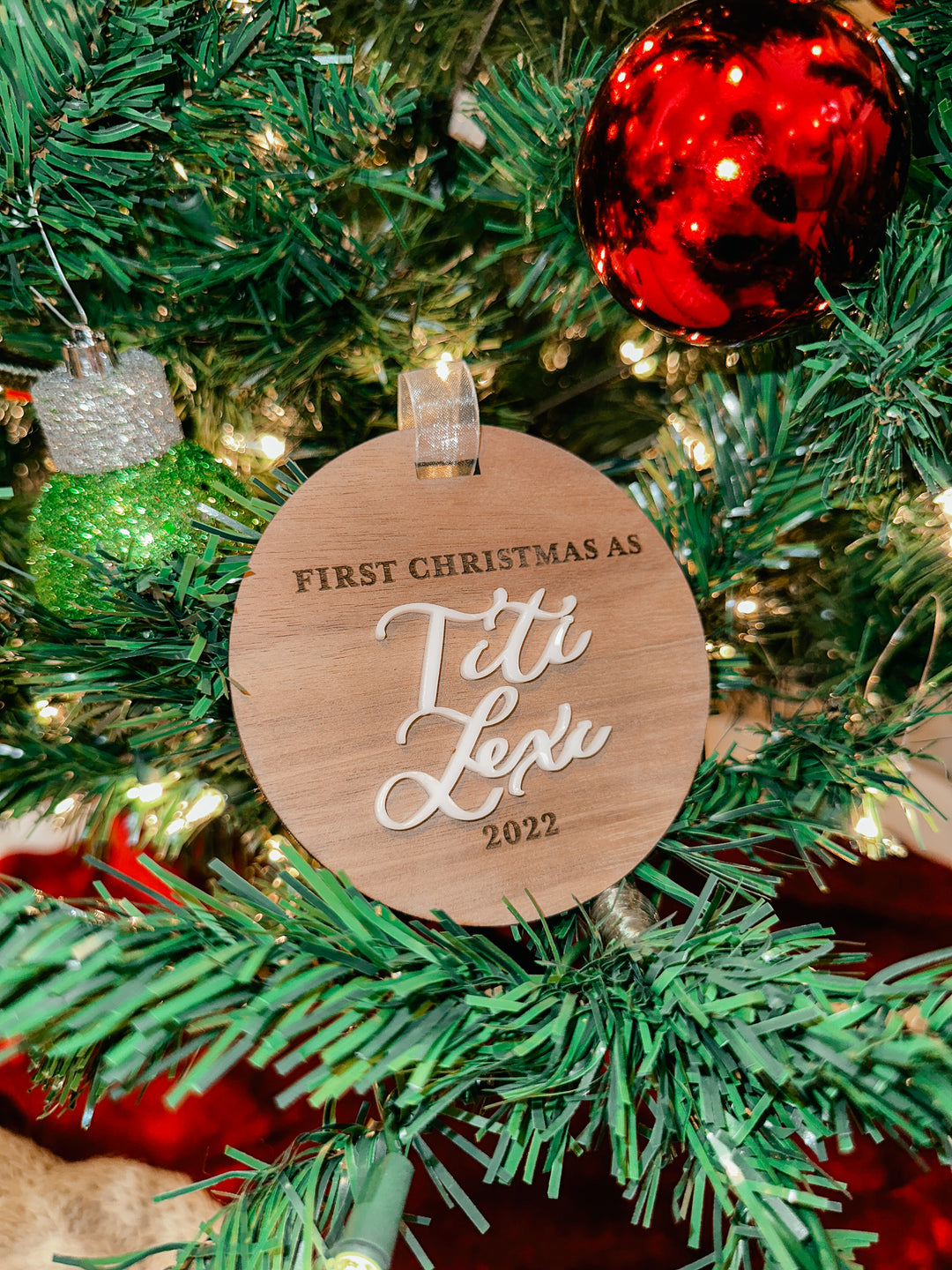 First Christmas As Ornament