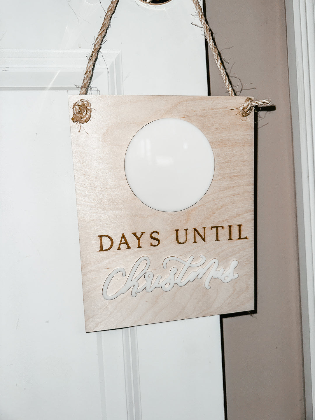 Dry Erase Days until Christmas/Santa