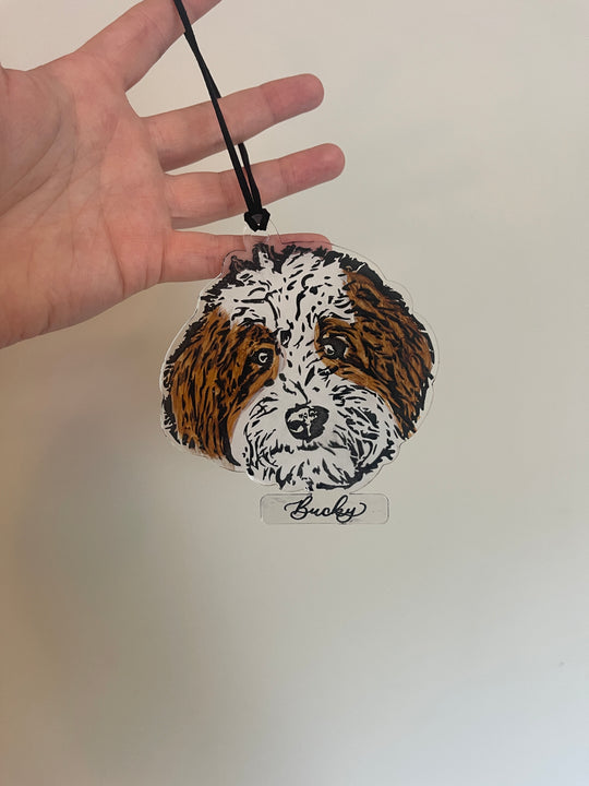 Custom Dog/Cat Ornament with Name