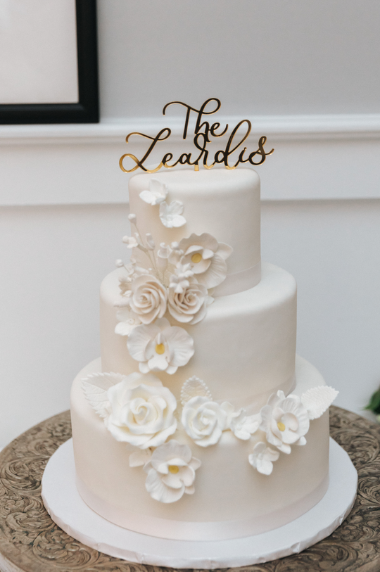 Last Name Custom Cake Topper