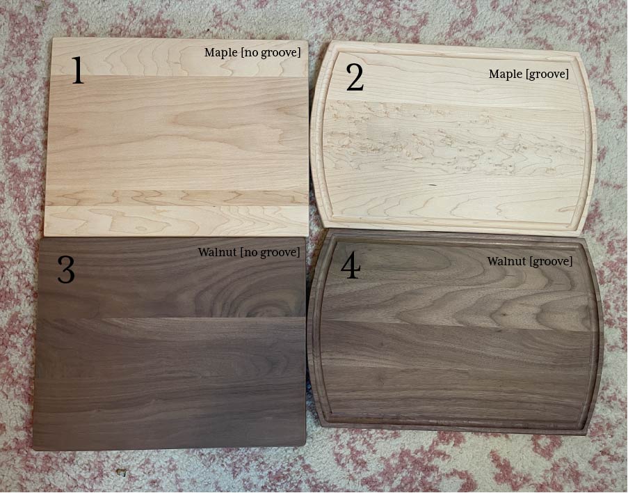 Engraved Cutting Board (All Designs)