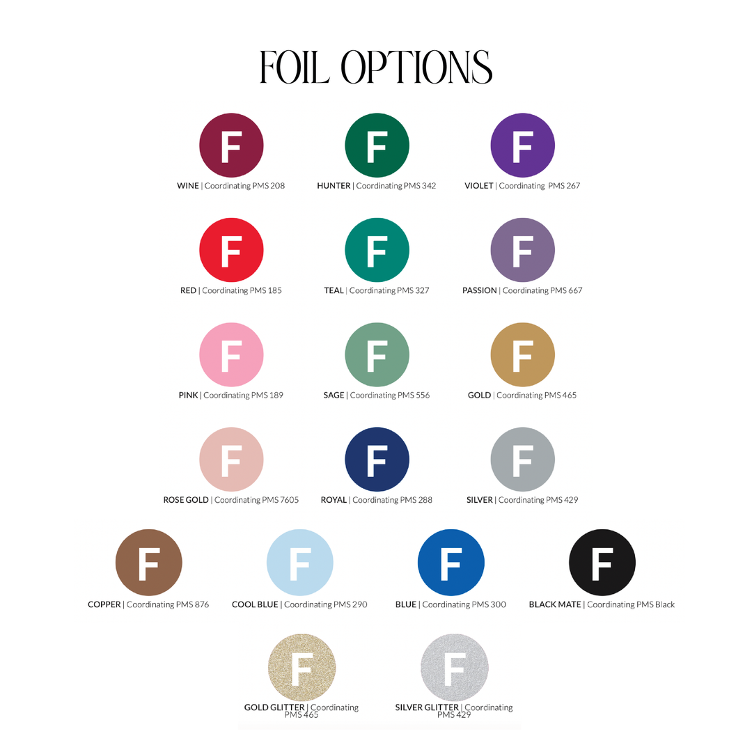 Custom Foil Cocktail Napkins