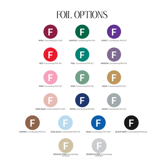 Custom Foil Cocktail Napkins